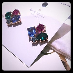 Kate spade crystal earrings